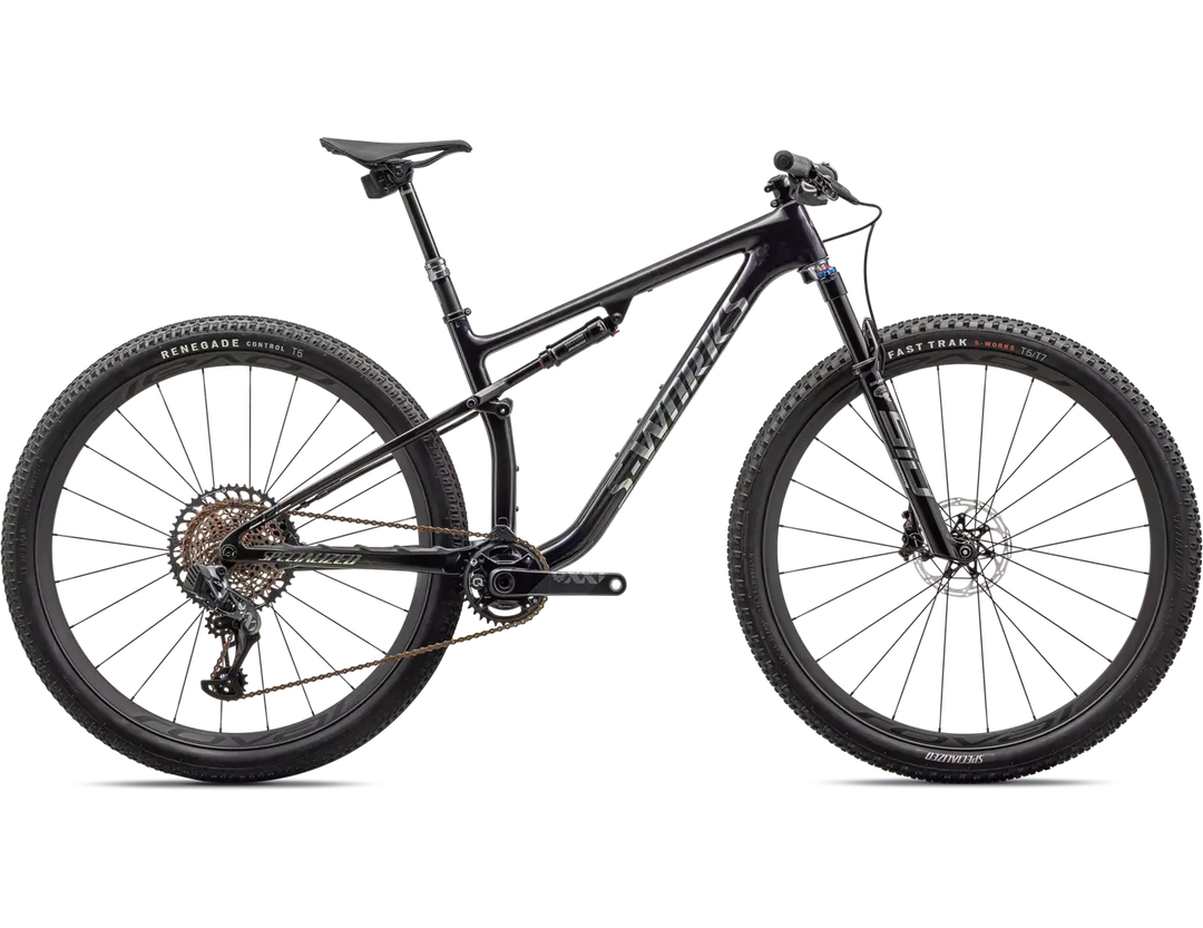 2023 Specialized Epic - Lightweight cross-country bike in sleek black for speed and agility