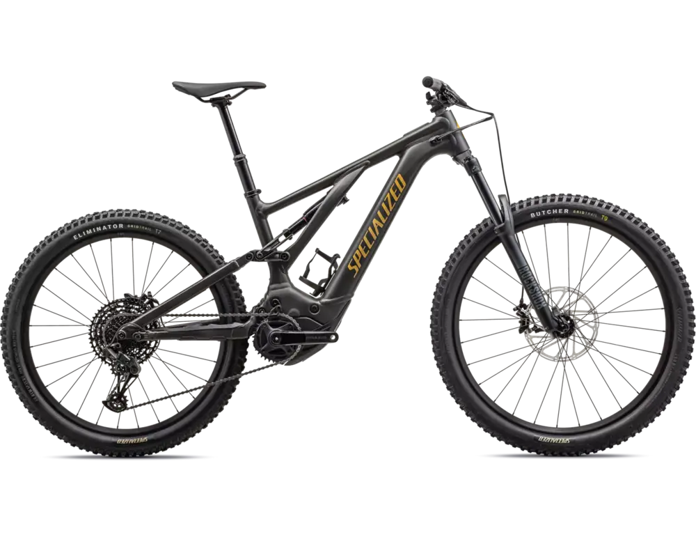 2023 Specialized Turbo Levo Alloy - Conquer challenging terrain in style with this shiny black e-mountain bike