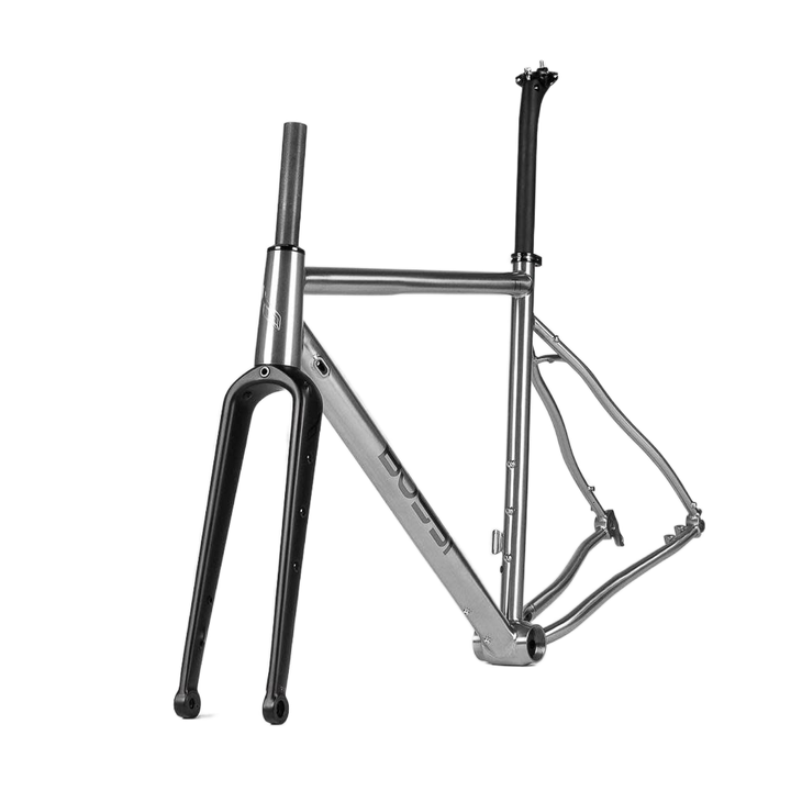 Precision-engineered road bike frame with Vision/BOSSI integrated cockpit - 52