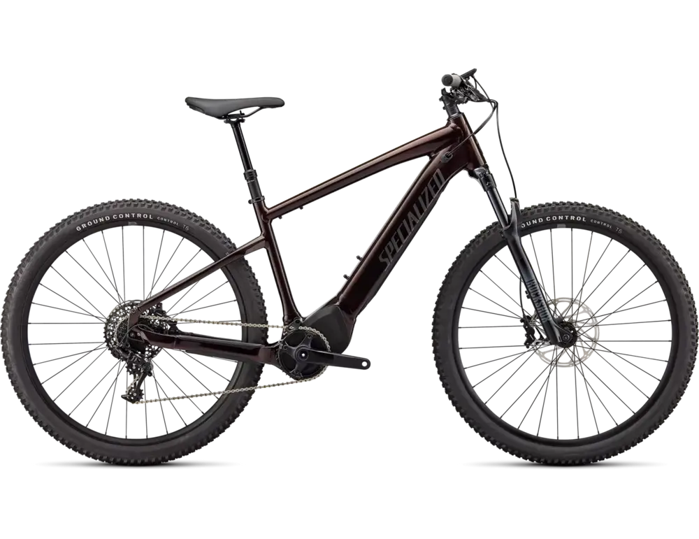 2023 Specialized Turbo Tero - A stylish shiny brown and black e-bike designed for effortless city commuting